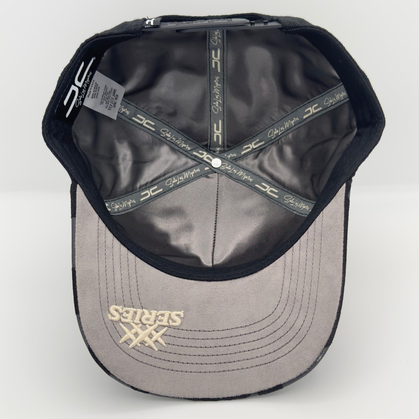 Black/Gray Rockstar Cap