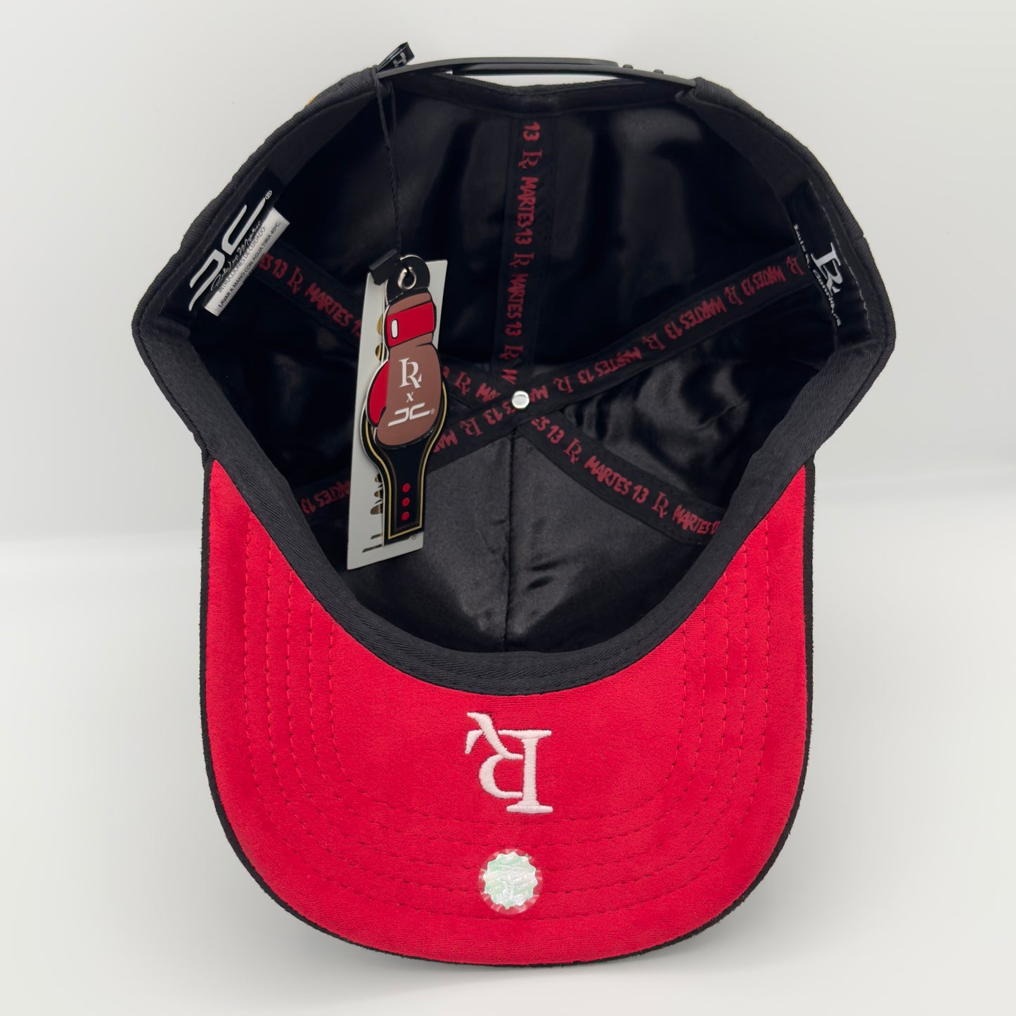 Black Martes 13 LRC x CA Semi-Curved Cap