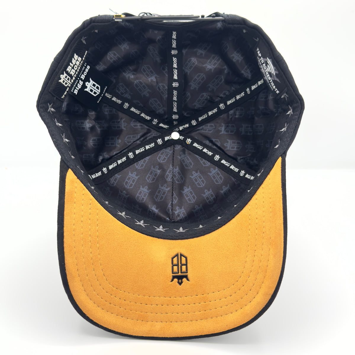 Black/Yellow B Anniversary Golden Pins Cap
