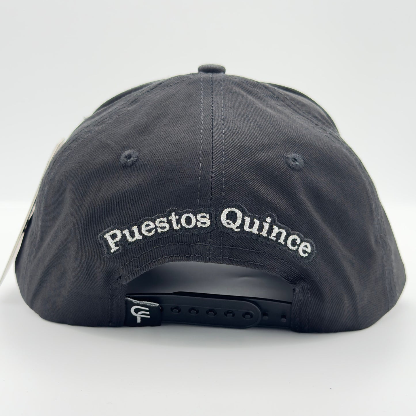 New Edition Black Silver Rooster Semi-Curved Cap
