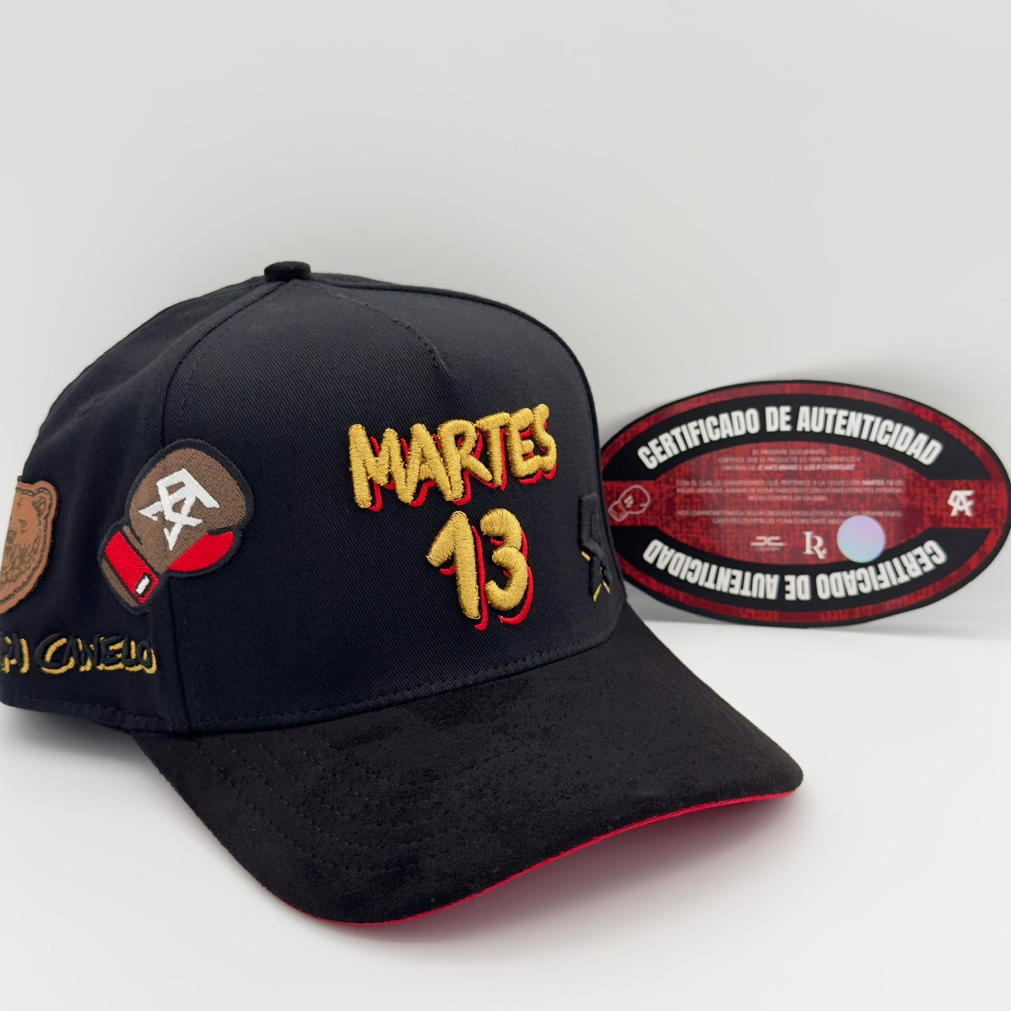Black Martes 13 LRC x CA Semi-Curved Cap