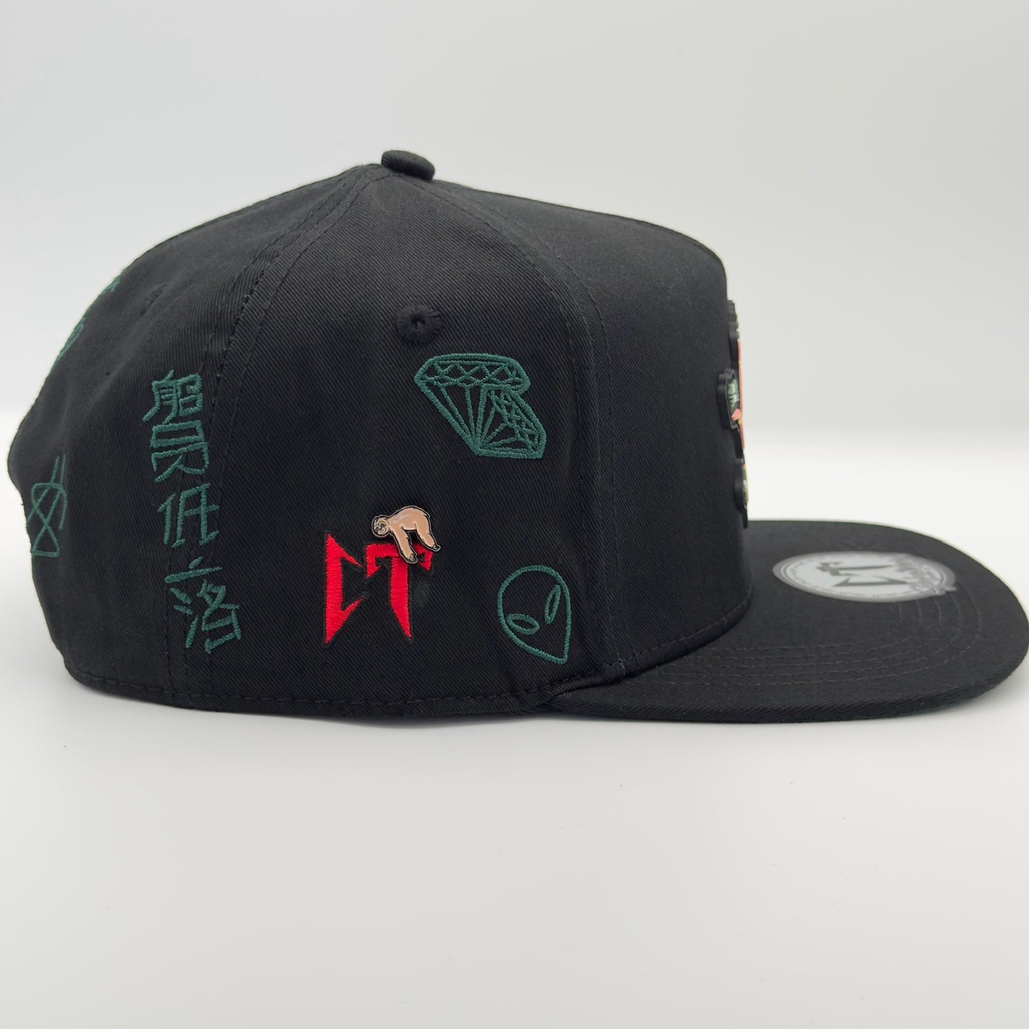 Black Pacas de Billetes Cap