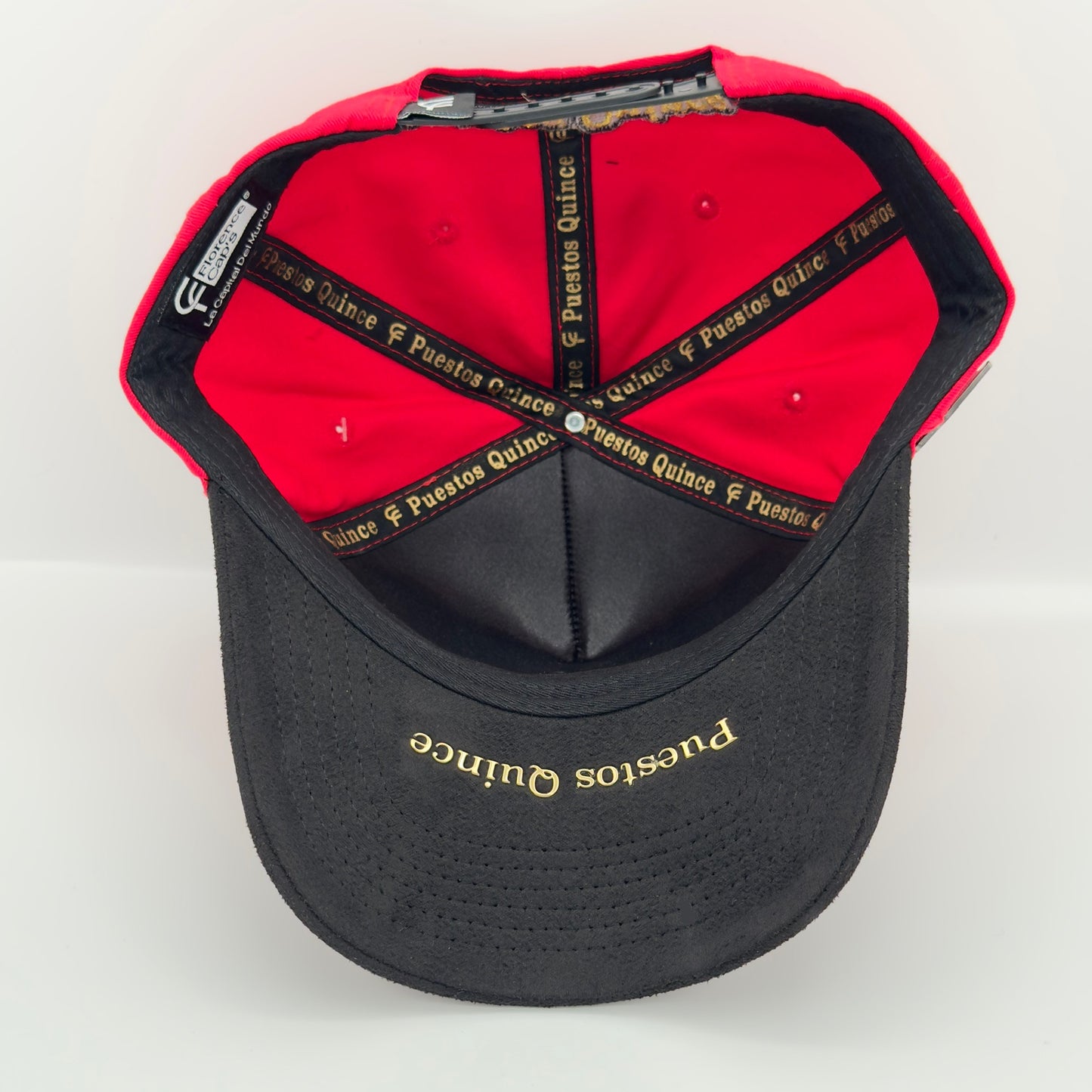 New Edition Red Golden Rooster Semi-Curved Cap