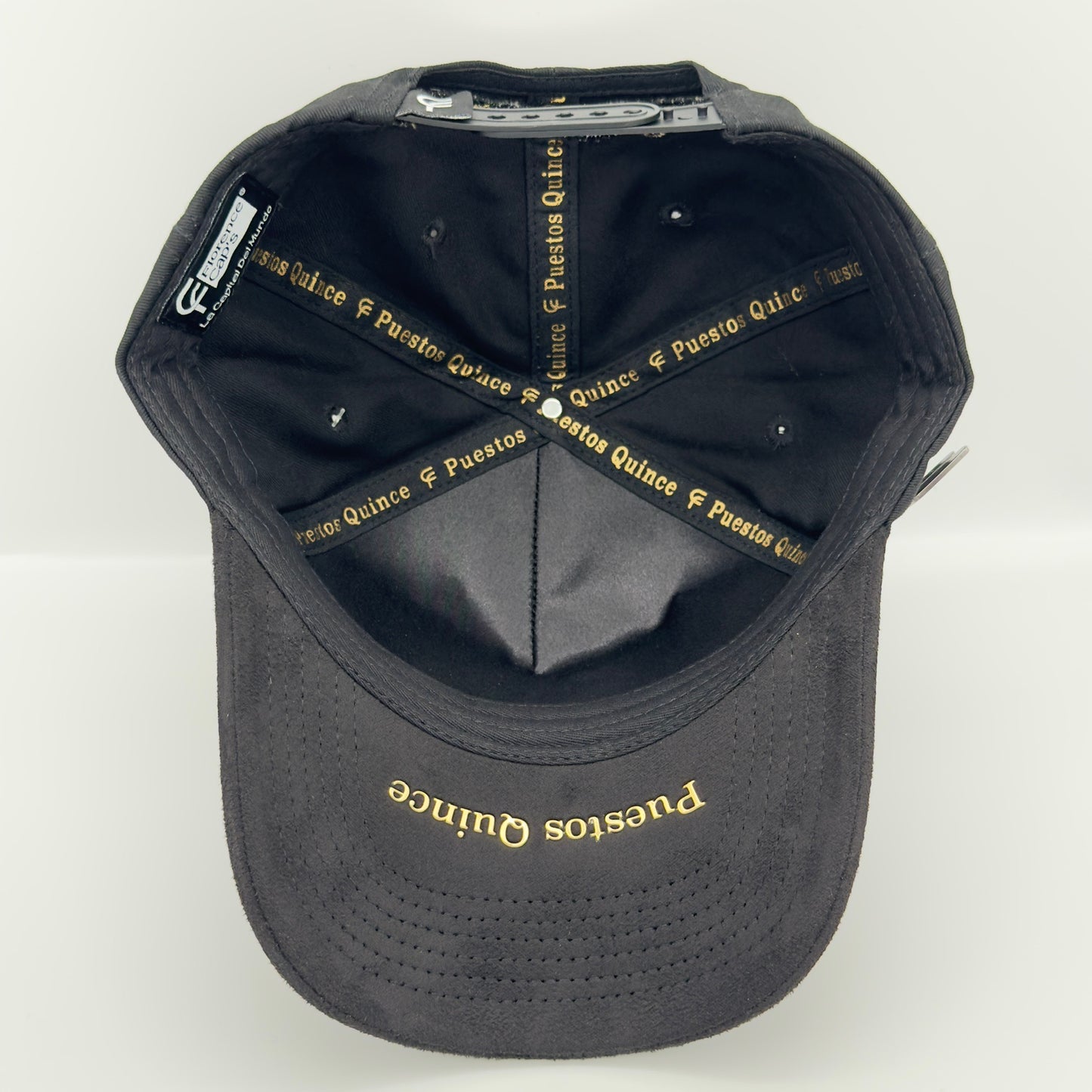 New Edition Black Golden Rooster Semi-Curved Cap
