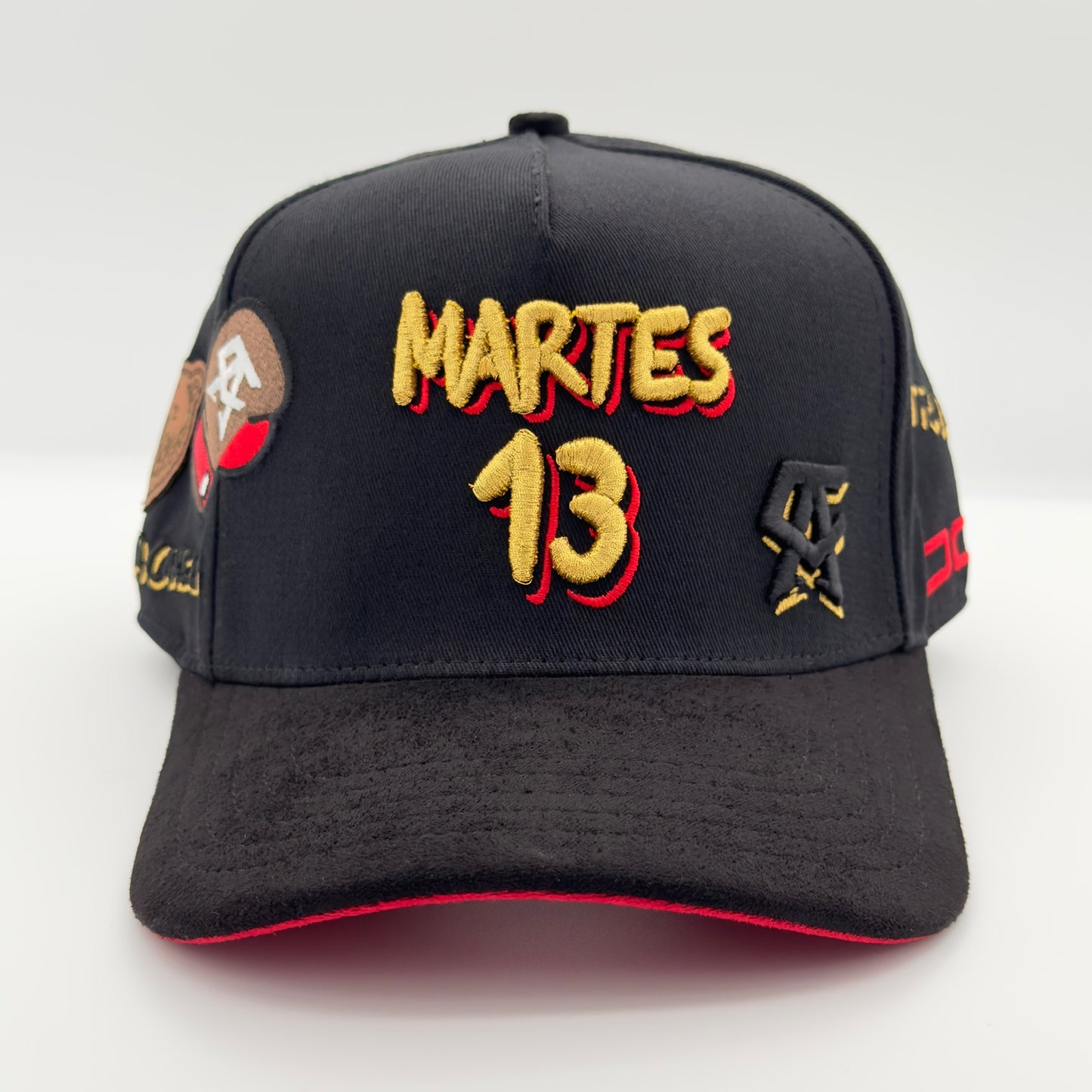 Black Martes 13 LRC x CA Semi-Curved Cap