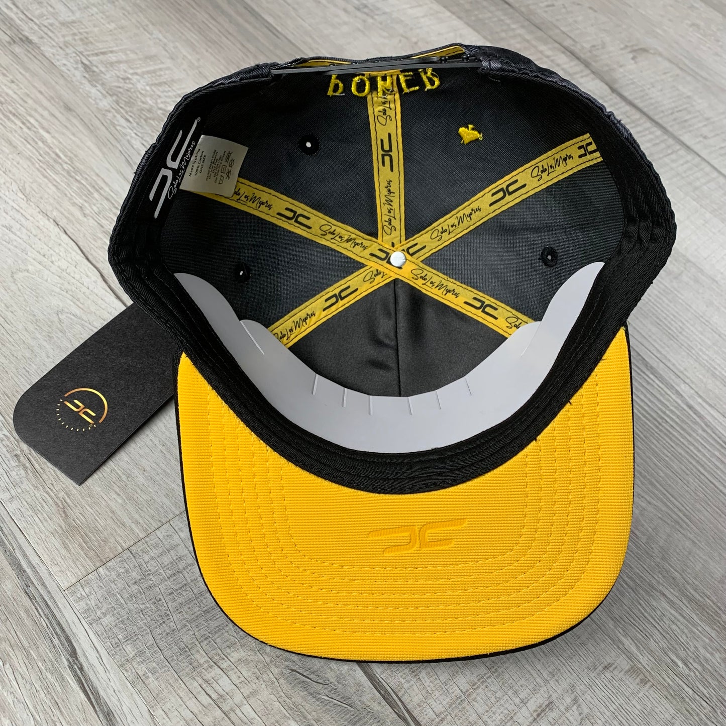 Gray/Yellow Camo Poker Cap