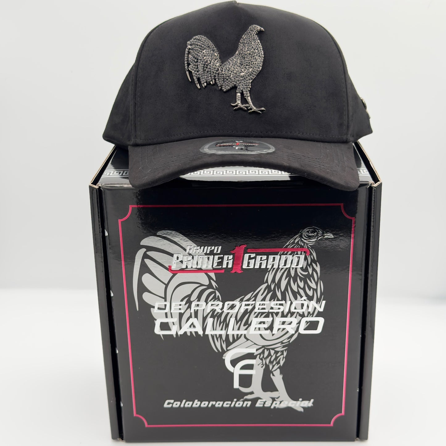 Black Diamond Edition Silver Rooster Curved Cap