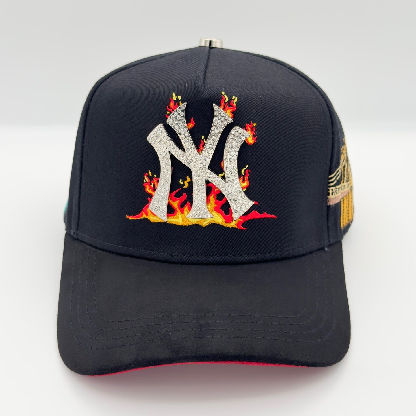 NY on Fire Semi-Curves Cap
