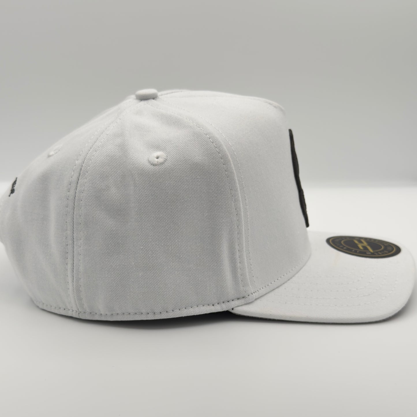 White Cash Money Flat Cap