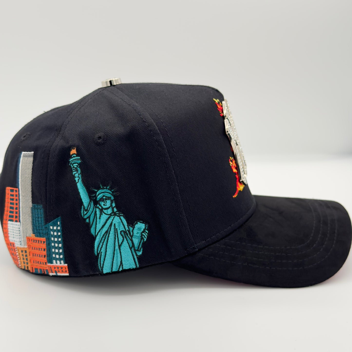 NY on Fire Semi-Curves Cap