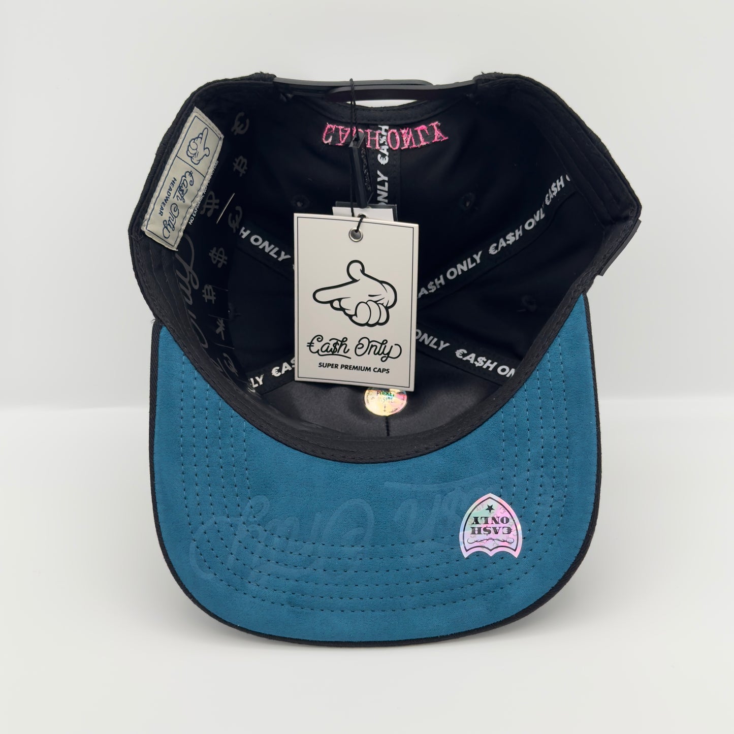 Black/Blue Panther Cap