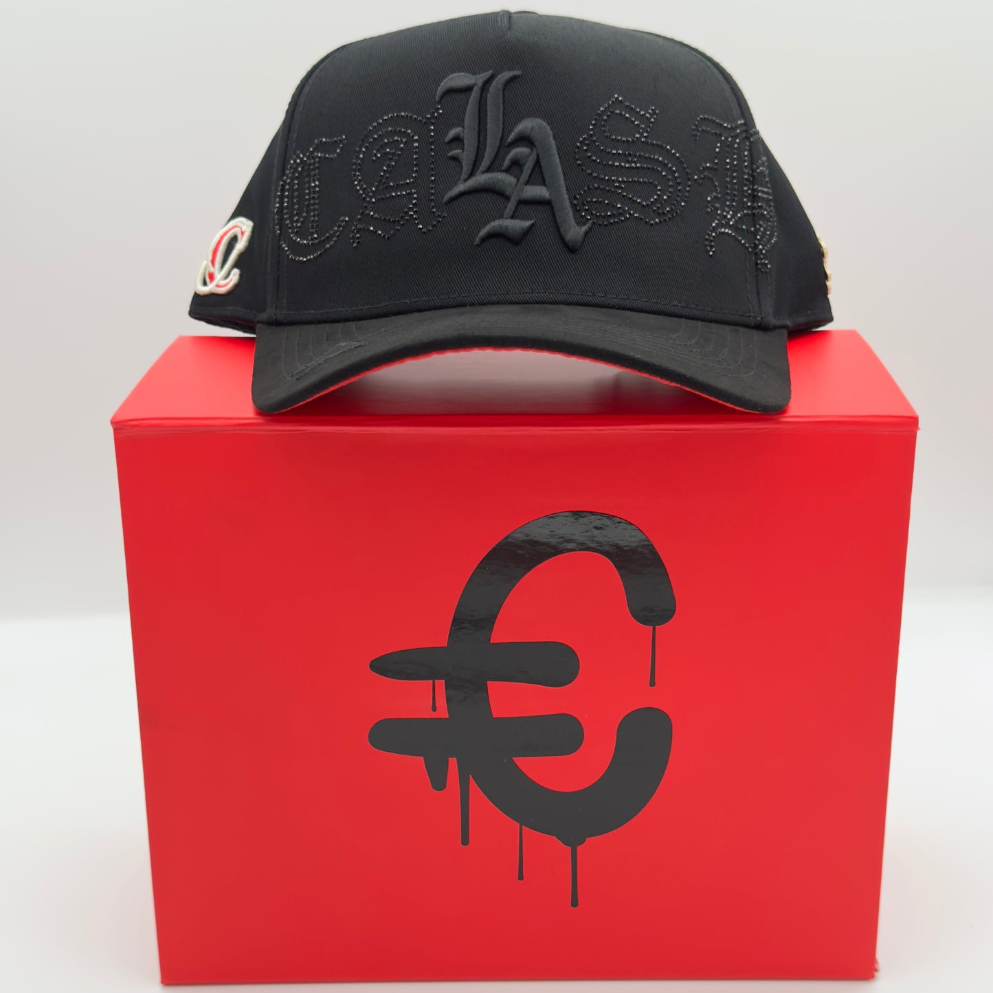 Limited Edition Black/Red LA Curved Cap