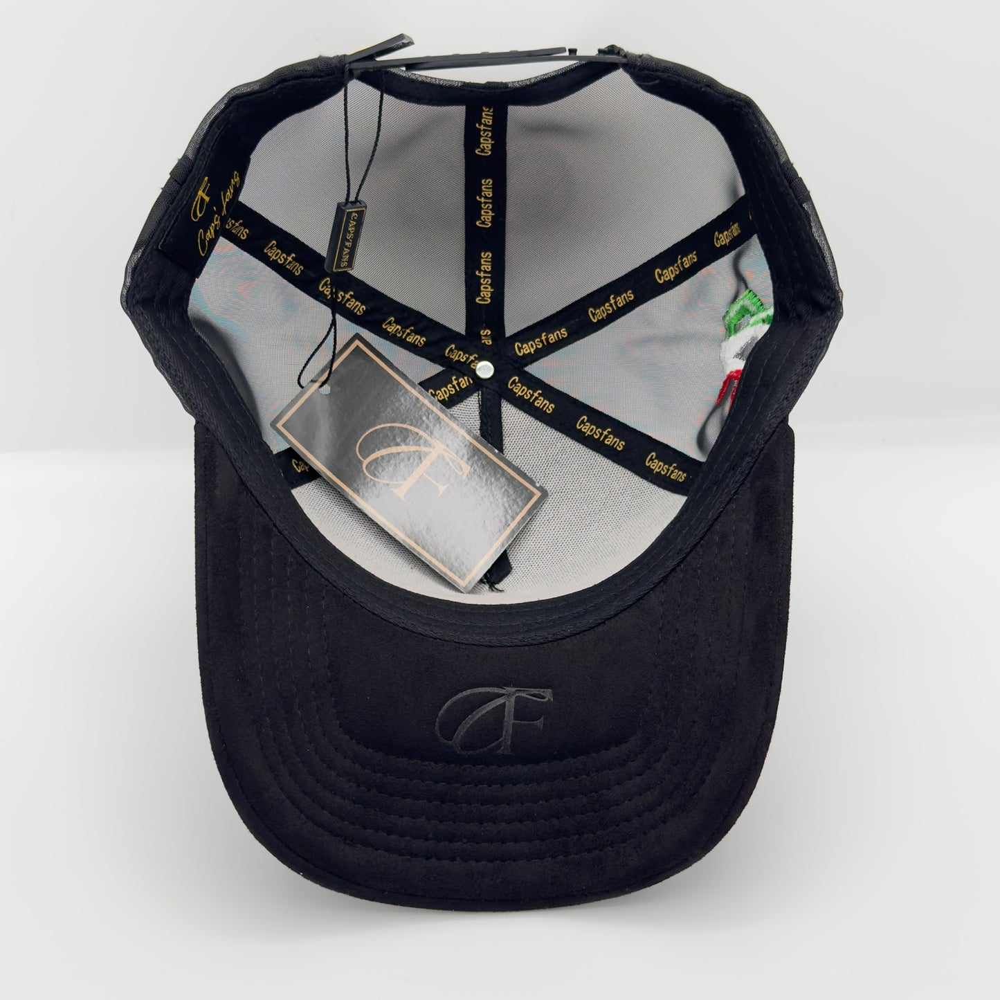 CA Boxing Bear Mesh Semi-Curved Cap