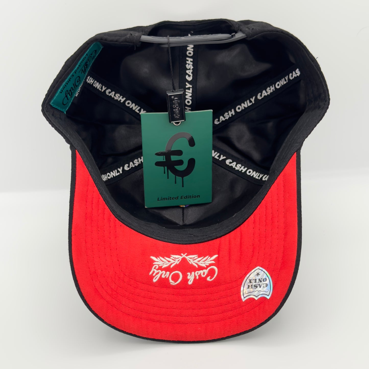 Diamonded Reverse LA Semi-Curved Cap