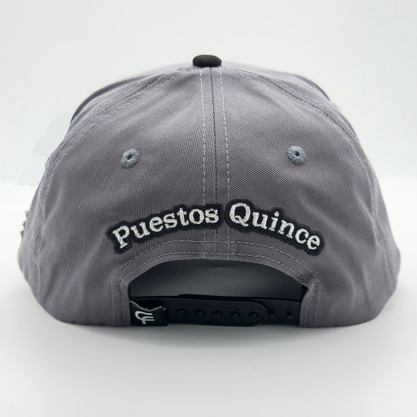 New Edition Gray Silver Rooster Semi-Curved Cap