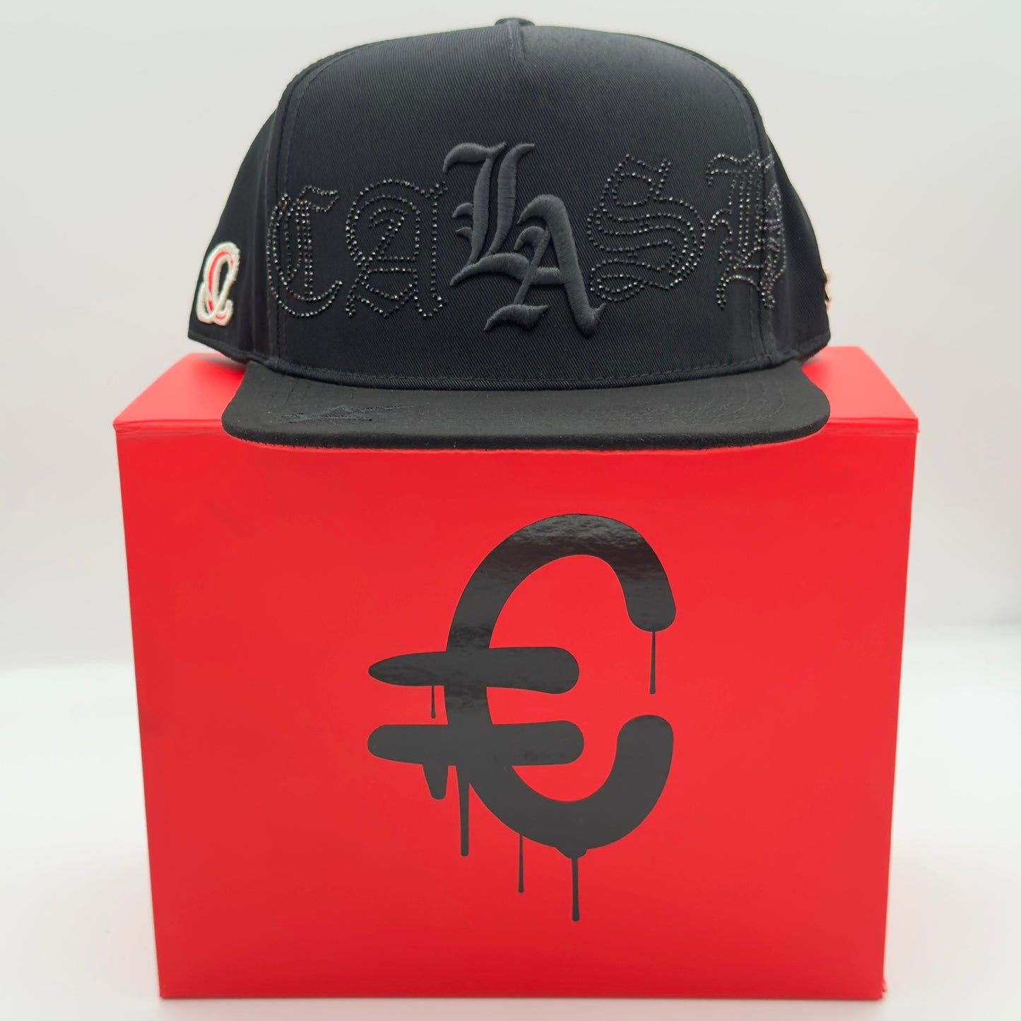 Special Edition Black/Red LA Flat Cap