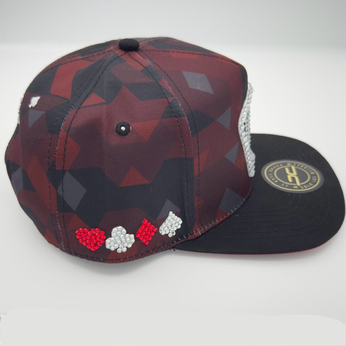 Diamond Edition Red Camo Poker Cap