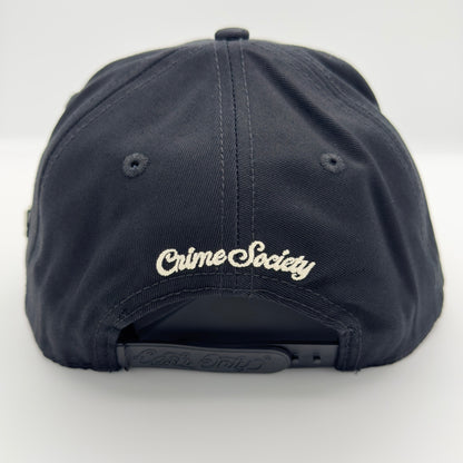 Red Angel Black Curved Cap