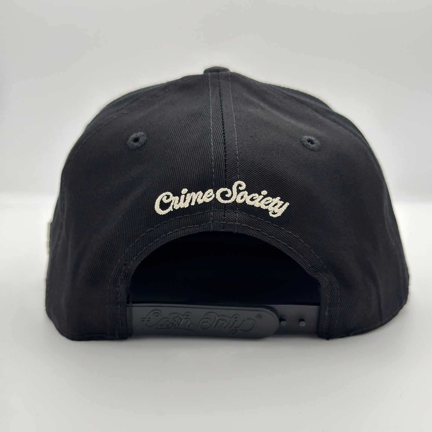 Red Angel Black Flat Cap