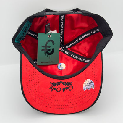 Limited Edition Black/Red LA Curved Cap