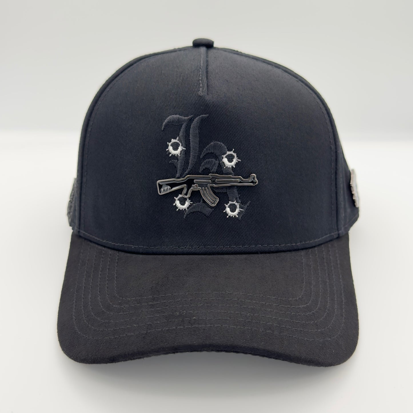 Black LA Guns Curved Cap