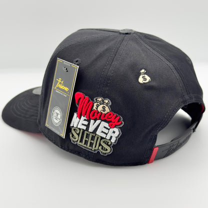 Black LA Money Never Sleeps Cap