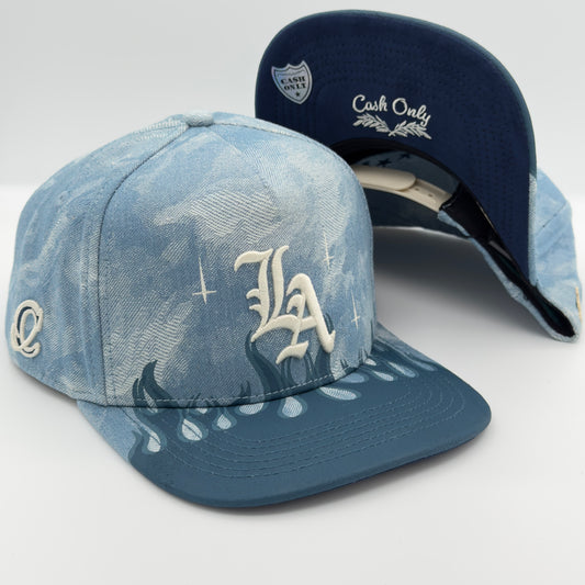 Special Edition LA Denim Flat Cap