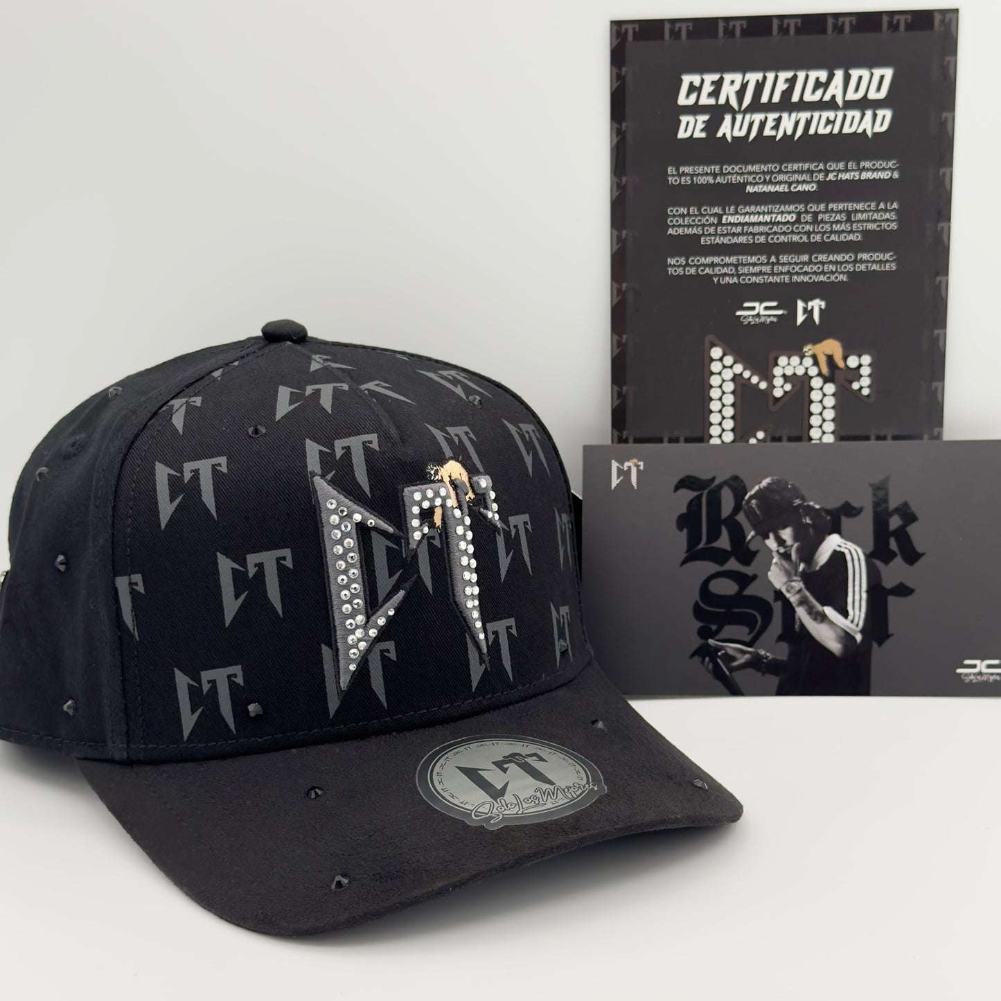 [Clearance2] CT Endiamantado Semi-Curved Luxury Cap FULL SET