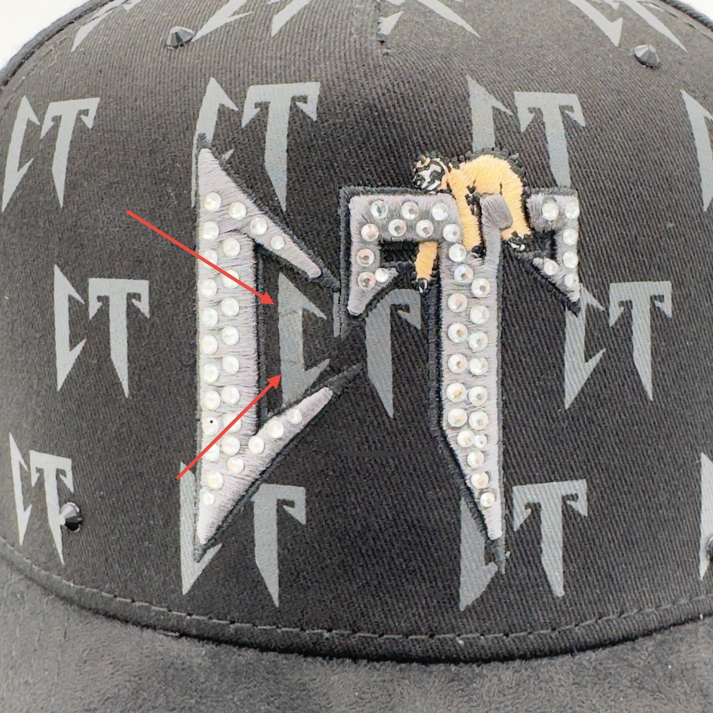 [Clearance2] CT Endiamantado Semi-Curved Luxury Cap FULL SET