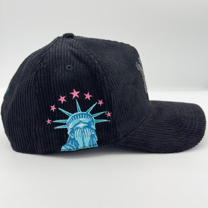 NY Bling Curved Cap