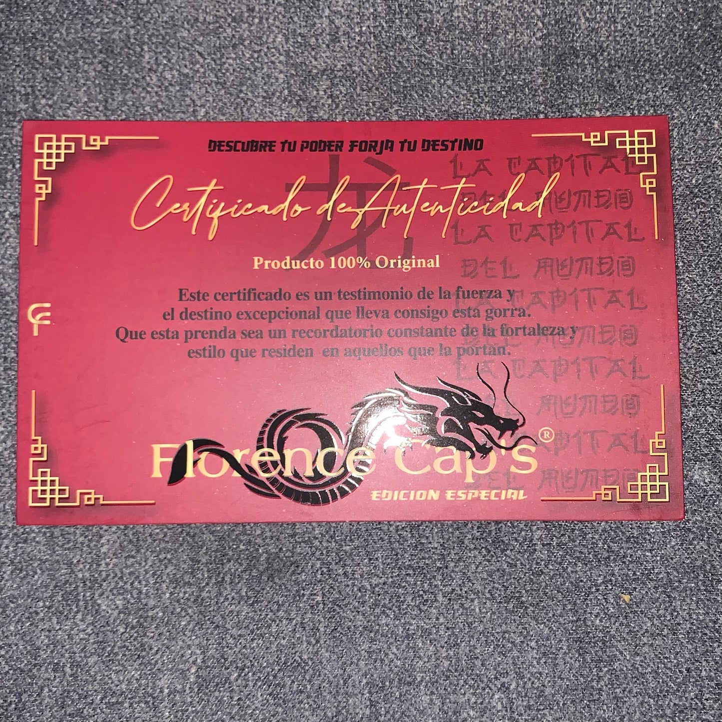 Golden Dragon Cap