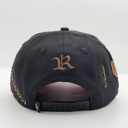Black Martes 13 LRC x CA Semi-Curved Cap