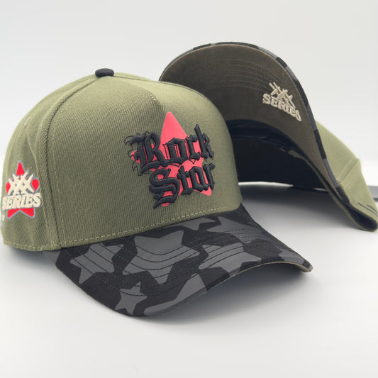 Green Rockstar Cap