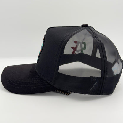 CA Boxing Bear Mesh Semi-Curved Cap