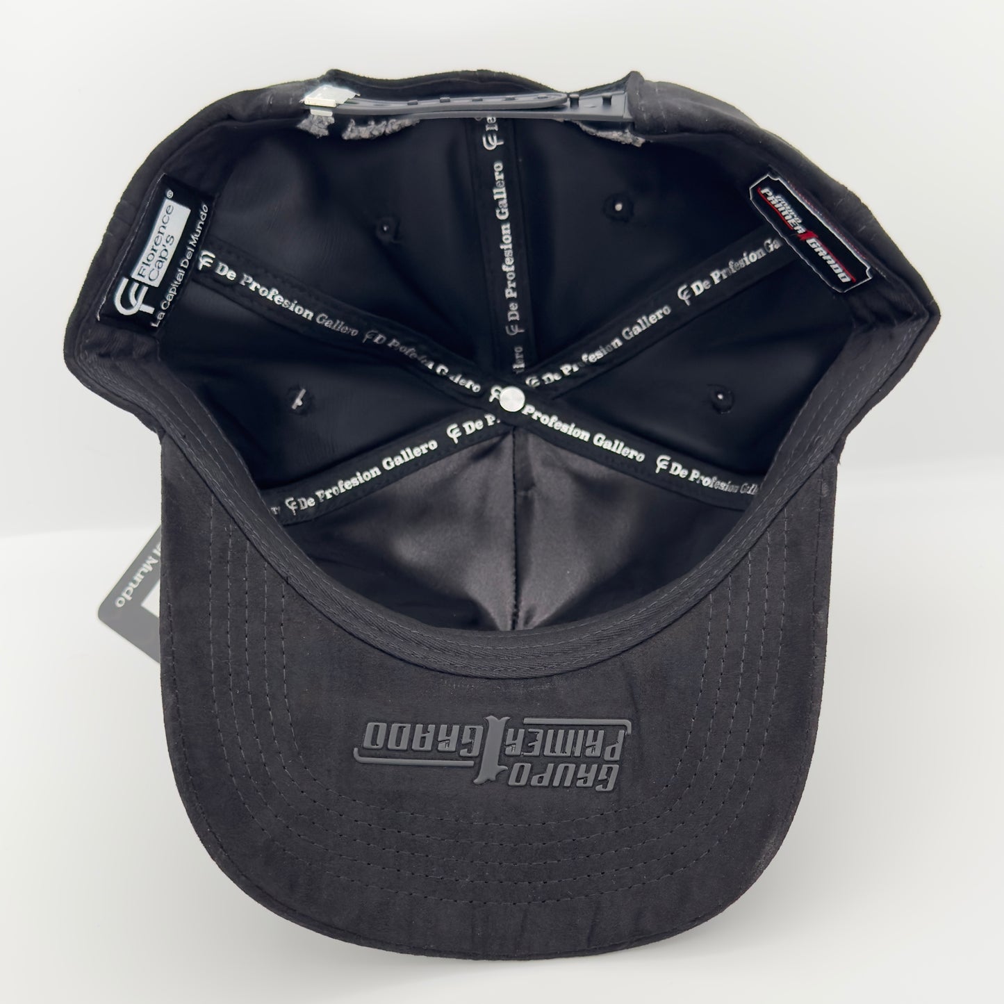 White Diamond Edition Silver Rooster Curved Cap