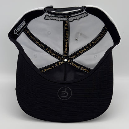 White Golden Rooster Cap
