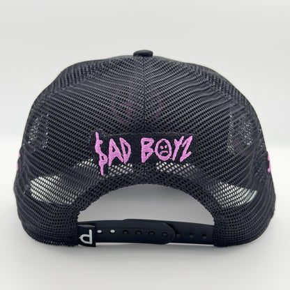 Classic Junior H SAD BOYZ Mesh Semi-Curved Trucker Cap