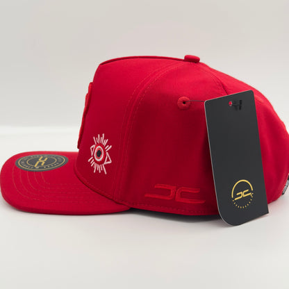 Red Cash Money Flat Cap