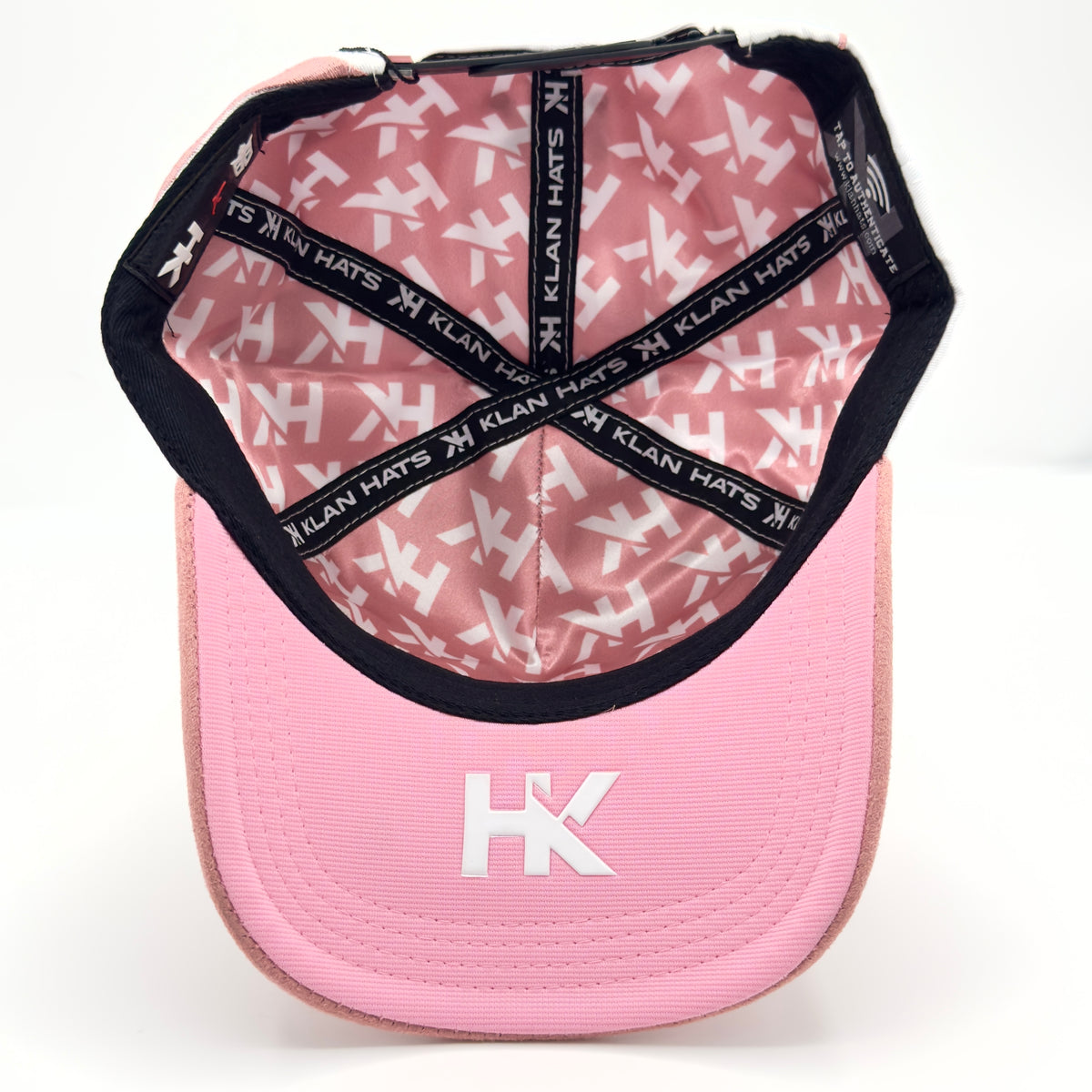 White/Pink LA Flames Elegant Cap