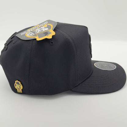 Lucky Black Clover Curved Cap