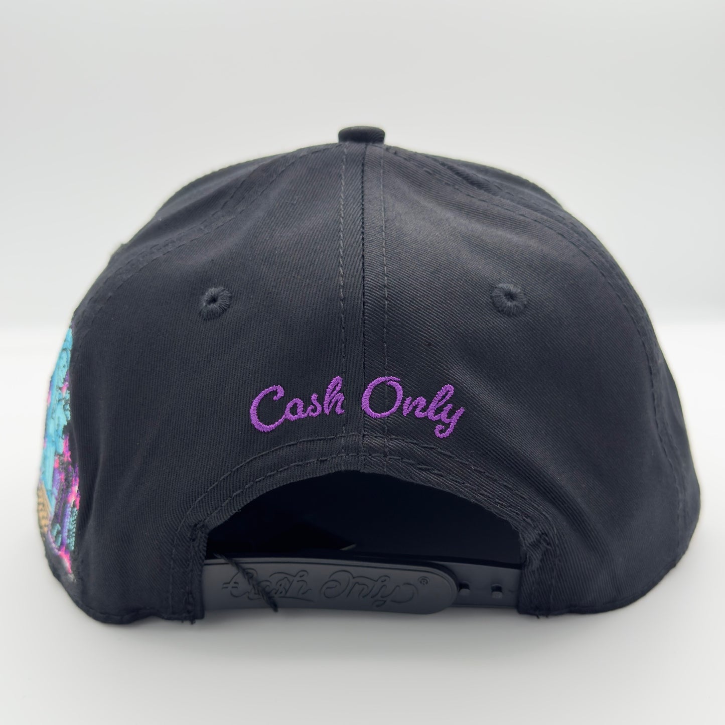 Special Edition NY In Flames Purple Flat Cap