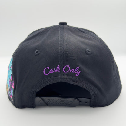 Special Edition NY In Flames Purple Flat Cap