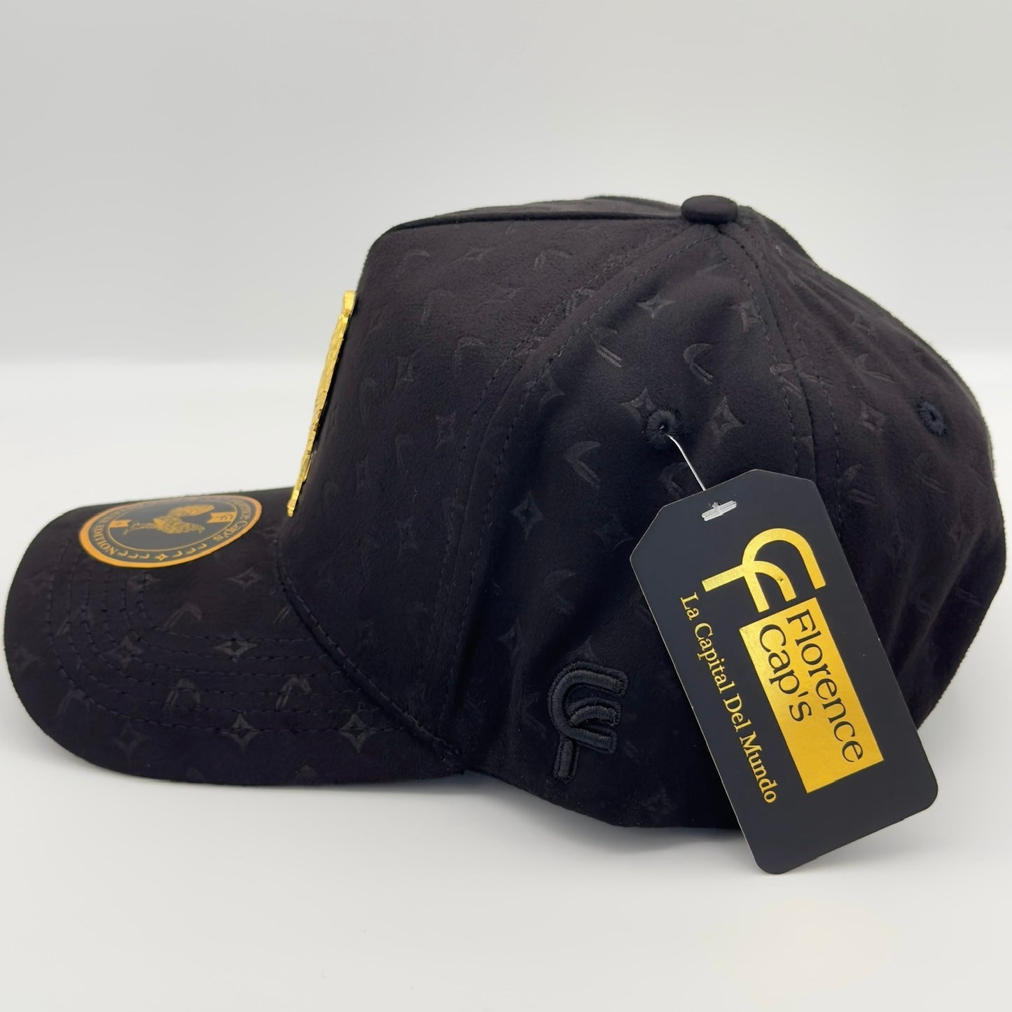 Deluxe Edition Black Golden Rooster Curved Cap