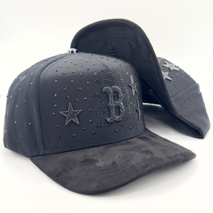 Black Anniversary B Gray Pins Cap