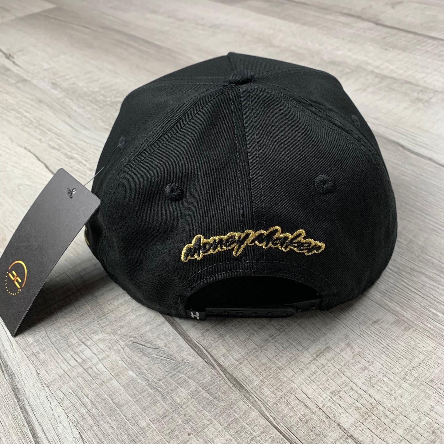 Black Money Sign Cap