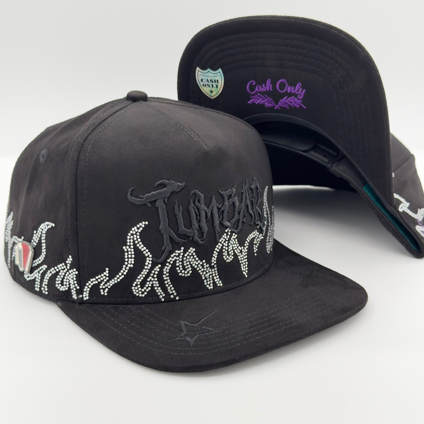 Special Edition TUMBA2 with diamonds Flat Cap