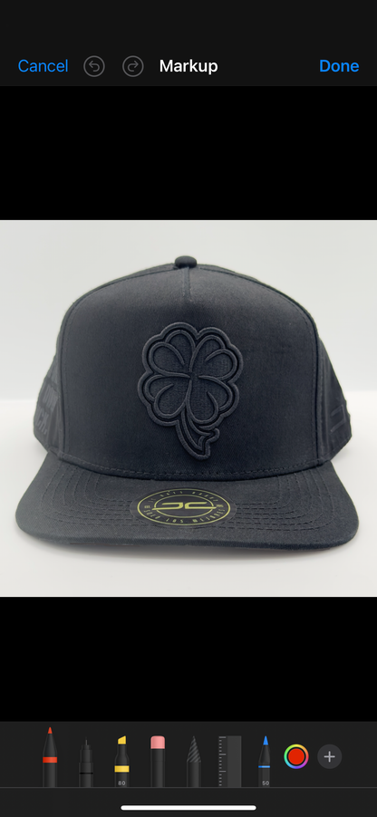 [CLEARANCE1] Black Clover Flat Cap