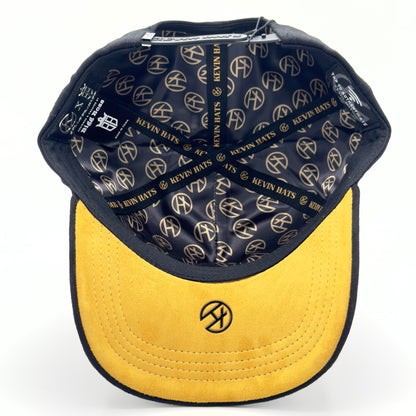 Three Golden Crosses Diamonded Lines Luxury Cap