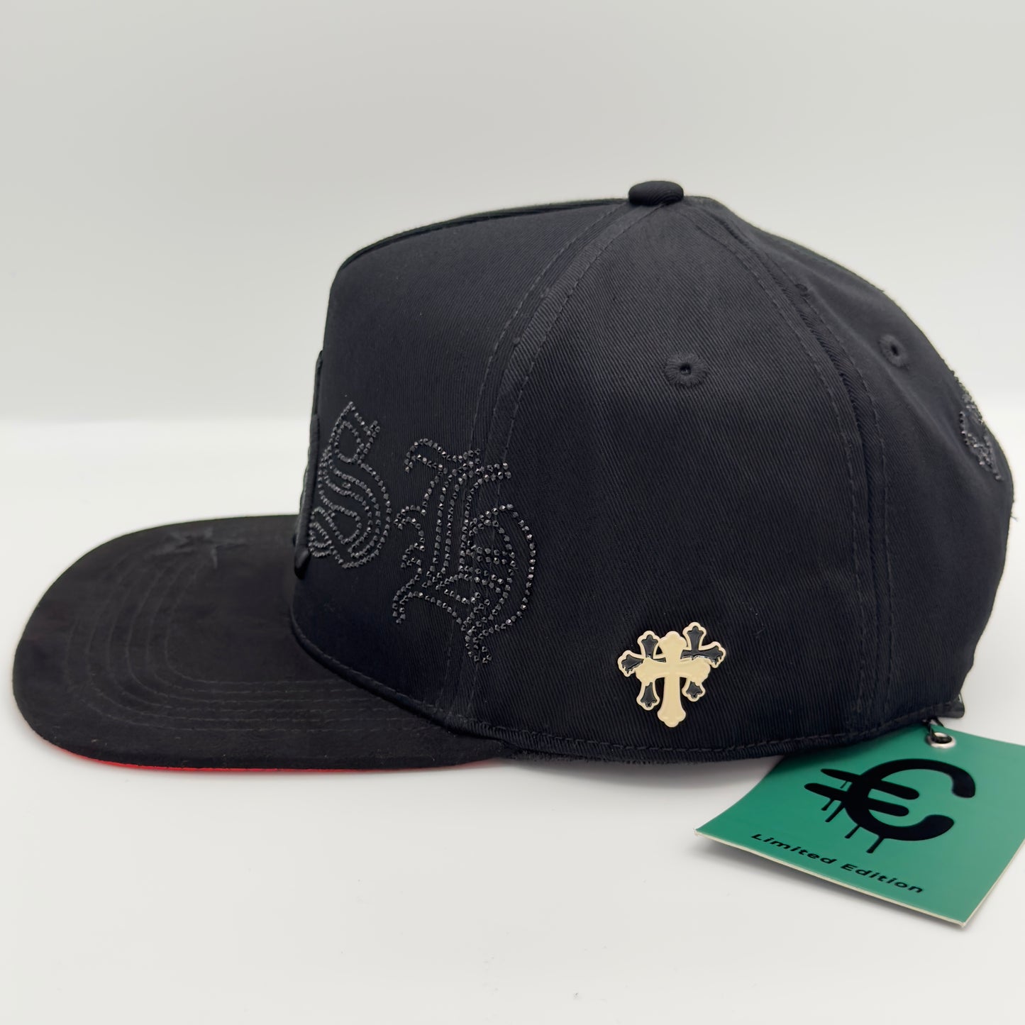 Special Edition Black/Red LA Flat Cap