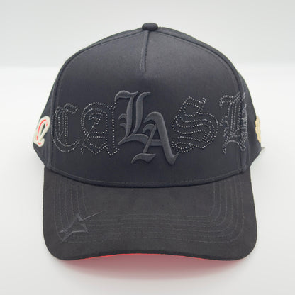 Limited Edition Black/Red LA Curved Cap